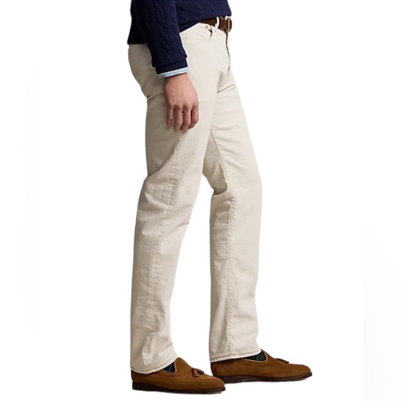 Polo Ralph Lauren Varick Slim Straight Stretch Jean Stone Stretch 33 x 32 Nwt - Picture 5 of 11